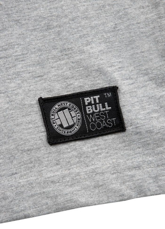 T-shirt PIT BULL SMALL LOGO szary