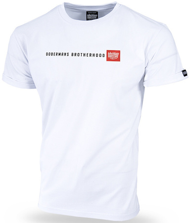 T-shirt DOBERMANS BROTHERHOOD TS333 biały