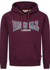 Bluza LONSDALE SELLAN bordowa kaptur