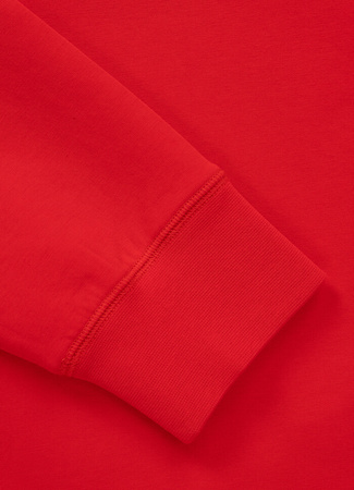 Bluza PIT BULL DOGWOOD czerwona (fluo red) kaptur