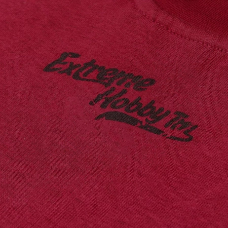 Bluza EXTREME HOBBY WHEEL prosta bordowa