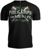 T-shirt PUBLIC ENEMY THE KING OF LIFE czarny