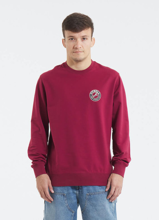 Bluza PIT BULL Tricot Terry SAN DIEGO CA bordowa prosta