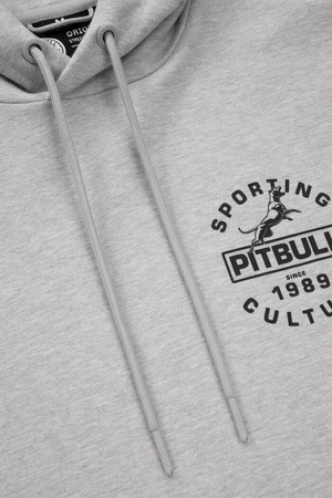 Bluza PIT BULL Tricot Terry PHYSICAL CULTURE szara kaptur