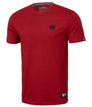 T-shirt PIT BULL SMALL LOGO 25 czerwony
