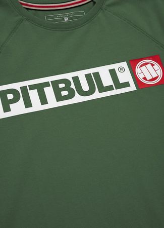 T-shirt PIT BULL HILLTOP spandex 210 oliwkowy