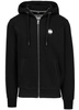 Bluza PIT BULL SMALL LOGO czarna rozpinana