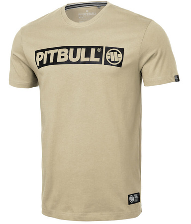 T-shirt PIT BULL HILLTOP 170 (sand) beżowy