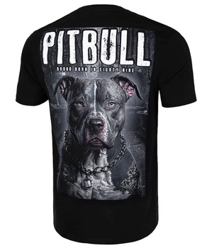 T-shirt PIT BULL STREET KING czarny