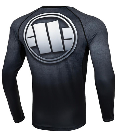 Longsleeve Rashguard PIT BULL SCRATCH szary długi rękaw