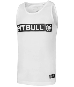 Tank top PIT BULL SLIM FIT HILLTOP biały