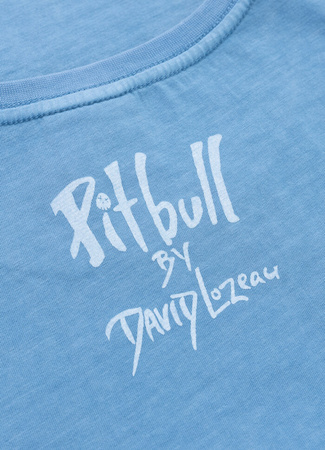 T-shirt damski PIT BULL Denim Washed BEACHBREAK WMN washed blue