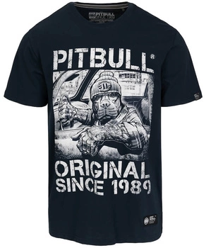 T-shirt PIT BULL DRIVE 170 granatowy (navy)
