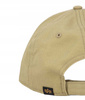 Czapka ALPHA INDUSTRIES VELCRO CAP beżowa (sand) 168903 14