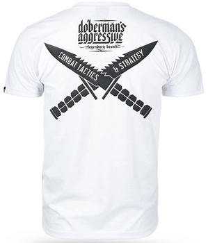 T-shirt DOBERMANS TACTICAL TS376 biały