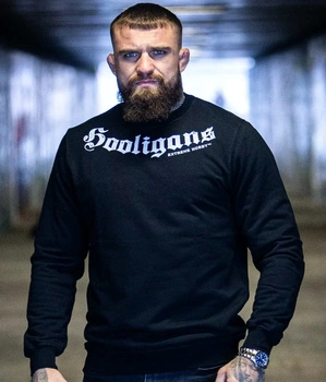 Bluza EXTREME HOBBY HOOLIGANS 2025 prosta czarna