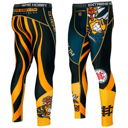 Legginsy Sportowe Męskie Angry Wasp