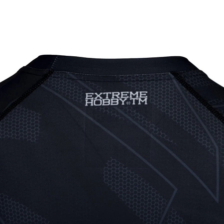 Short sleeve rashguard  EXTREME HOBBY SHADOW czarny