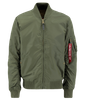 Kurtka ALPHA INDUSTRIES MA-1 TT oliwkowa (dark green) 191103 257