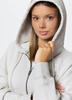 Damska bluza PIT BULL Washed LOVIA SANTA MUERTE WMN white stone rozpinana