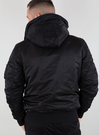 Kurtka ALPHA INDUSTRIES MA-1 HOODED czarna 158104 03