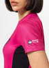 Damska koszulka sportowa Mesh PIT BULL IR WMN rasberry red