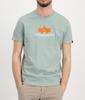 T-shirt ALPHA INDUSTRIES BASIC RUBBER (dusty green) 100501RB 680