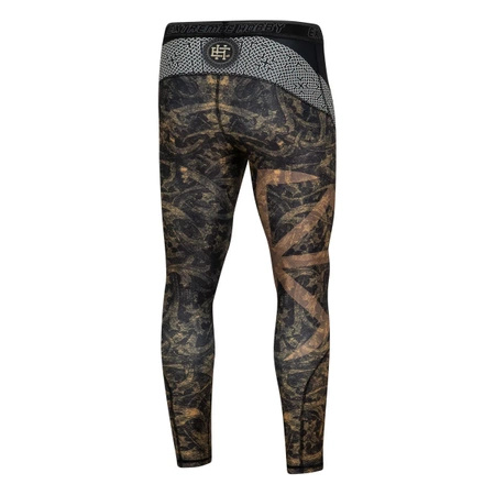 Legginsy męskie EXTREME HOBBY SLAVICA ORBIS czarny