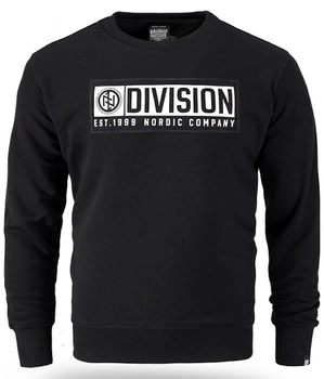 Bluza DOBERMANS DIVISION PATCH BC392 czarna prosta
