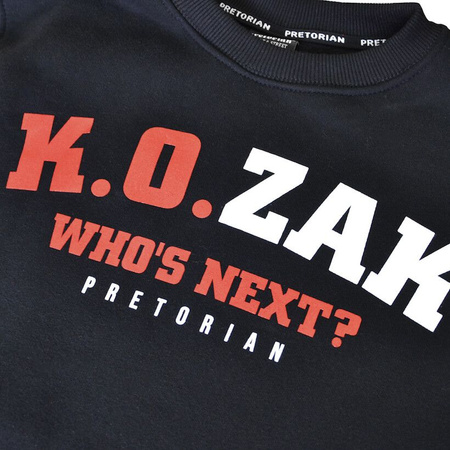 Bluza PRETORIAN K.O.ZAK prosta czarna