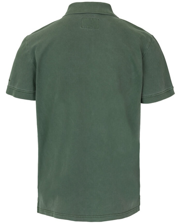 POLO PIT BULL Denim Washed Pique SMALL LOGO sage green