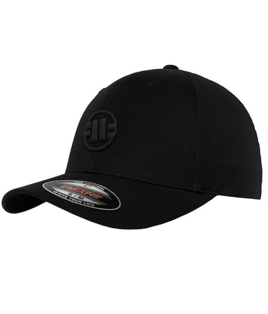 Czapka PIT BULL FULL CAP TECH LOGO WITH PERFORATED czarna