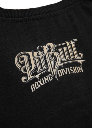 T-shirt PIT BULL Garment Washed VINTAGE BOXING 210 czarny