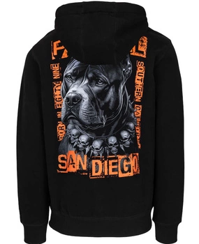 Bluza PIT BULL  BLACKY czarna kaptur