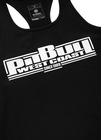 Damski Tank top PIT BULL CLASSIC BOXING WMN czarny