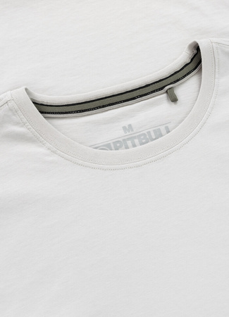 T-shirt PIT BULL SKULL SURF white blue
