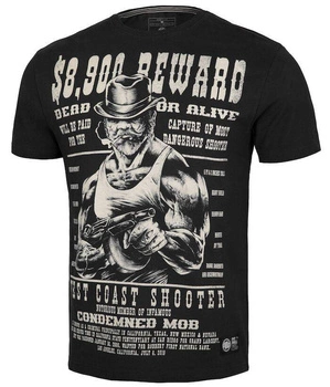 T-shirt PIT BULL Garment Washed REWARD 210 czarny