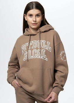 Damska bluza PIT BULL FIORA WMN chocolate mousse kaptur