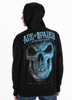 Bluza PIT BULL BLUE SKULL czarna kaptur