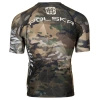 Short sleeve rashguard EXTREME HOBBY POLSKA CAMO moro