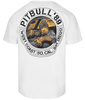 T-shirt PIT BULL DRIVING biały