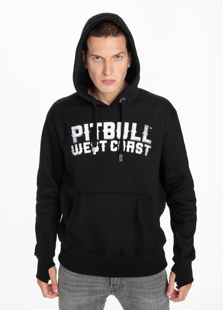 Bluza PIT BULL BLACK DOG czarna kaptur