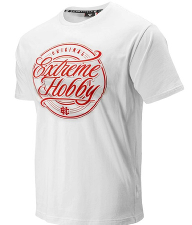 T-shirt EXTREME HOBBY STAMP biały