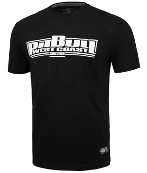 T-shirt PIT BULL Garment Washed CLASSIC BOXING czarny
