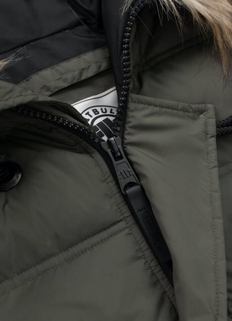Kurtka parka PIT BULL KINGSTON II oliwkowa