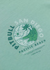 T-shirt damski PIT BULL Oversize PLANET SURF light mint