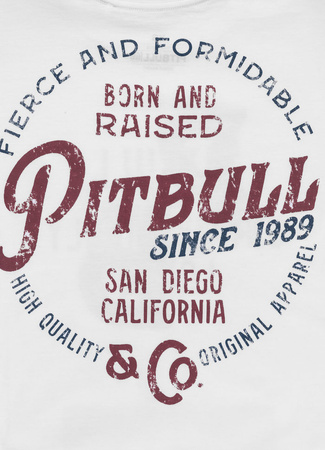 T-shirt damski PIT BULL Oversize LOYAL WMN biały