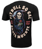 T-shirt PIT BULL Garment Washed SANTA MUERTE 210 czarny