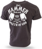 T-shirt DOBERMANS THOR HAMMER TS298 brązowy