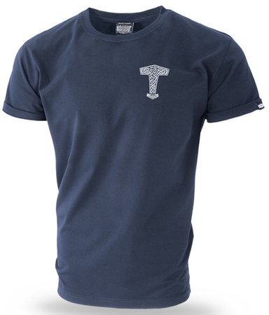 T-shirt DOBERMANS MJOLNIR TS275 granatowy